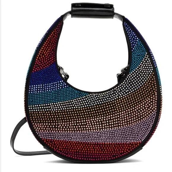 STAUD Mini Moon Crystal Bag - Picture 2 of 6